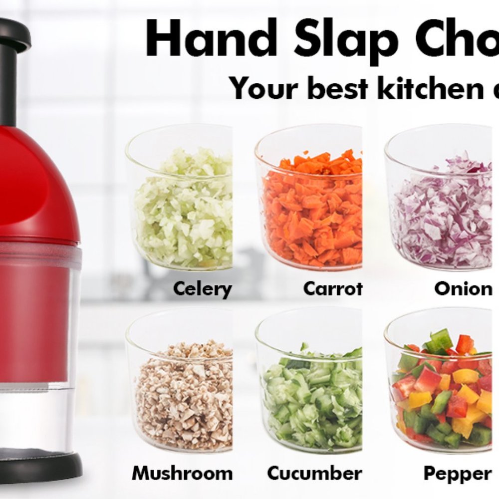 Multifunctional Slap Vegetable Chopper - Picture 12 of 14